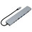 Προσαρμογέας πολλαπλών θυρών USB C Hub, σταθμός σύνδεσης φορητού υπολογιστή με έξοδο 1