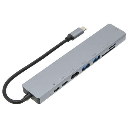 Προσαρμογέας πολλαπλών θυρών USB C Hub, σταθμός σύνδεσης φορητού υπολογιστή με έξοδο
