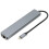 Προσαρμογέας πολλαπλών θυρών USB C Hub, σταθμός σύνδεσης φορητού υπολογιστή με έξοδο 3