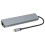 Προσαρμογέας πολλαπλών θυρών USB C Hub, σταθμός σύνδεσης φορητού υπολογιστή με έξοδο 8