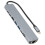 Προσαρμογέας πολλαπλών θυρών USB C Hub, σταθμός σύνδεσης φορητού υπολογιστή με έξοδο 7