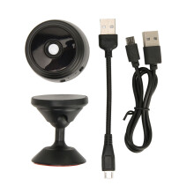 Security Camera with Wireless Connection, Wide Angle Viewing Indoor Surveillance System with 1080P Picture Quality and Built In WiFi Hotspot, HD