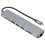 Προσαρμογέας πολλαπλών θυρών USB C Hub, σταθμός σύνδεσης φορητού υπολογιστή με έξοδο 2