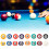 16PCS Umweltfreundliche Harz Mini 2,5 CM Kinder 12