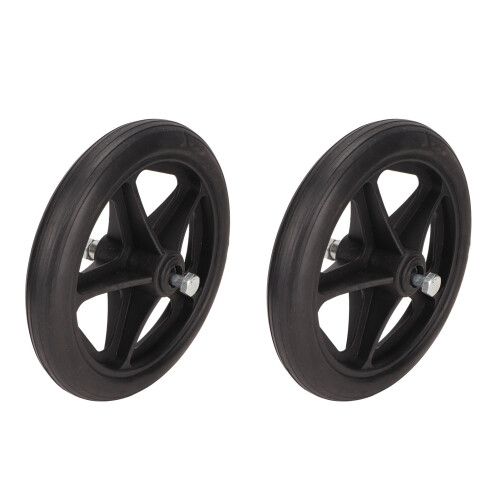 Rodas de reposição para dispositivos de mobilidade, rodas universais de 7 polegadas com rolamento de esferas de metal e encaixe perfeito para 2