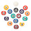 16PCS Umweltfreundliche Harz Mini 2,5 CM Kinder 10