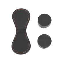 Magnetischer Billardkreidehalter aus Leder,