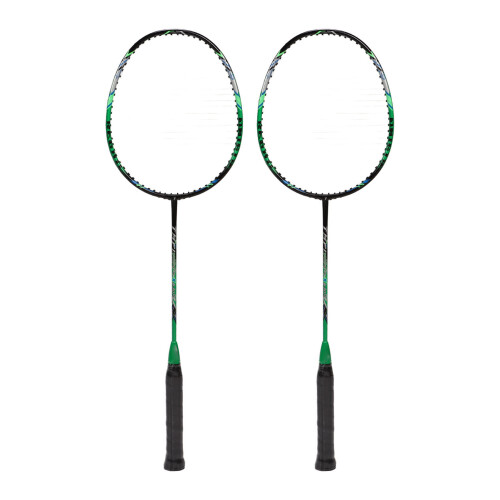 2 Stück Badmintonschläger aus Kohlefaser, 2