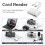 5-in-1 SD Memory Card Reader for iPhone Androids Camera, USB C and Lightning Dual Port SD Card Adapter, Supports SD/Micro SD/USB 3.0 4