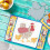 (M) Weekend Chicken Patchwork Quilting Template, Chicken Quilt Templates, DIY Sewing Pattern Acrylic Sewing Template 4