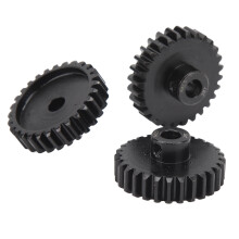 Kit de pignons en acier noir M1.5 8mm pour voiture RC, 28T