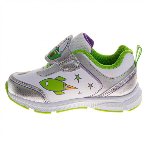 (Size 8,Green)Toy Story Buzz Lightyear Kid's Sneakers 2