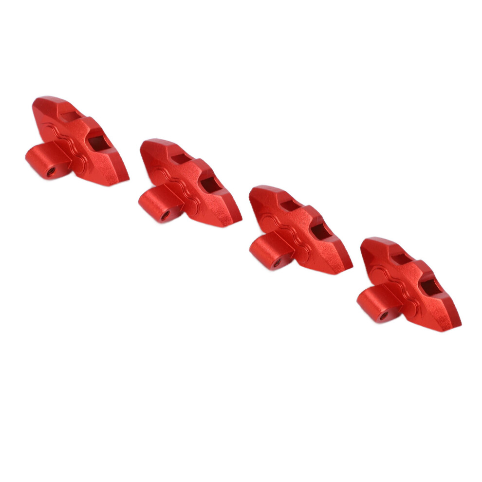 4Pcs Rc Alloy Brake Calipers For 1/7 Traxxas Udr Rc Car - High Strength Red 7601376948113