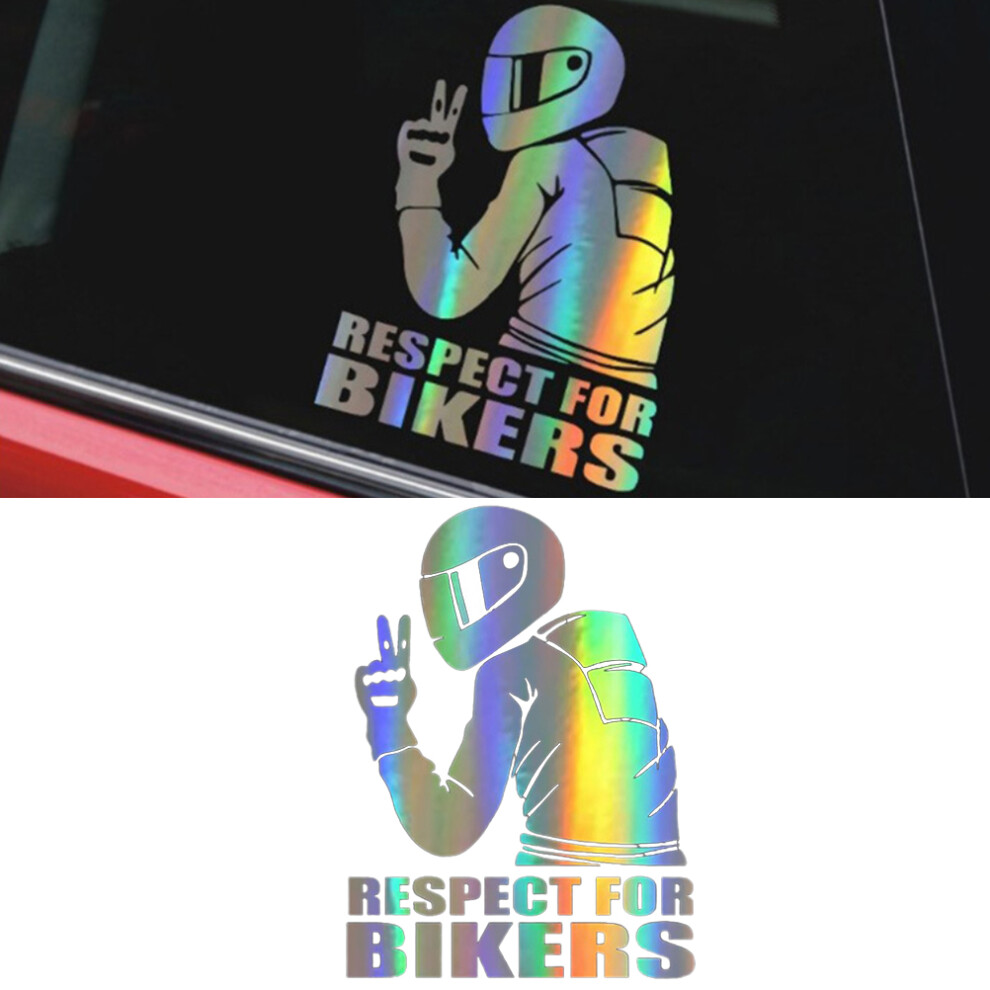 Respekt Fã¼R Radfahrer Reflektierende Aufkleber 7011774490747