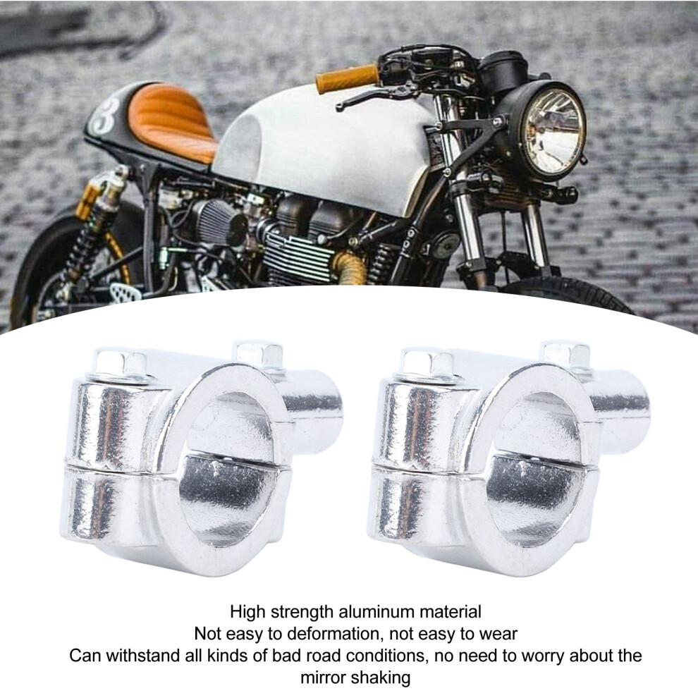 2 StãCke 25Mm Motorrad Lenker Spiegel Halterung 7011774492024