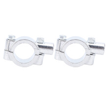 Suport oglindă ghidon motocicletă pentru ghidon de 1 inch, compatibilitate universală, construcție din aliaj de aluminiu, instalare ușoară,
