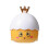 Cute Jewelry Box Simple Dust-proof Acrylic Crown Double Layer Separation Earrings 1