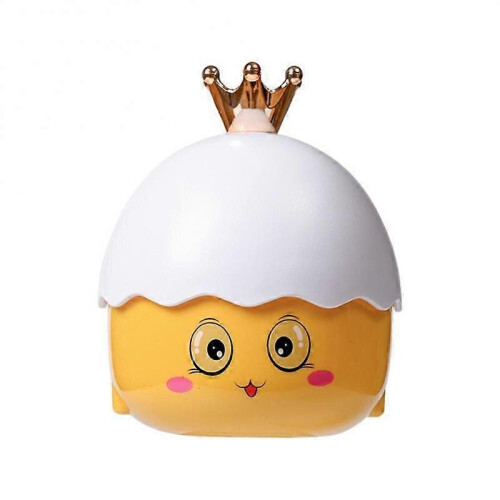 Cute Jewelry Box Simple Dust-proof Acrylic Crown Double Layer Separation Earrings
