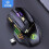 RYRA Rechargeable Wireless Mouse Gamer for Computer RGB Gaming Mice Bluetooth 2.4G 3