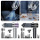 (Silver) Hand Held Vacuum Cleaner Wet Dry Dual Use Powerful Air-Duster for PC Laptops 2