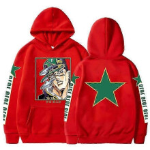 (S,RED)Jojo's Pullover Hoodie Mens Long Sleeve Sweatshirt Hooded