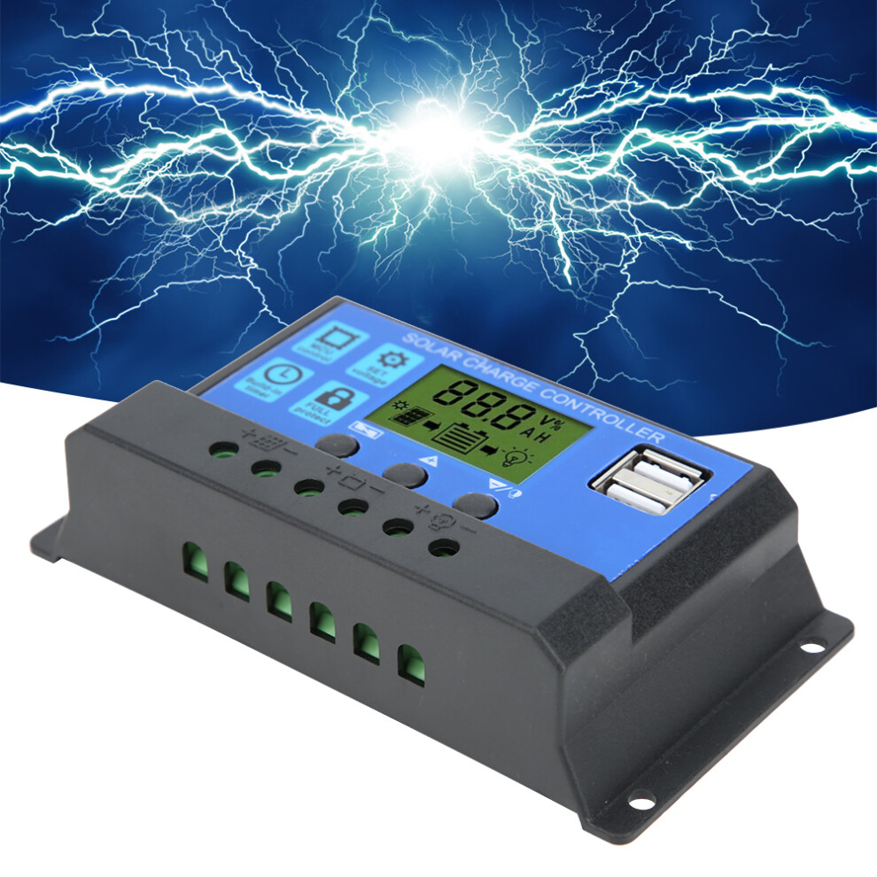 Solarpanel-Controller LCD-Display