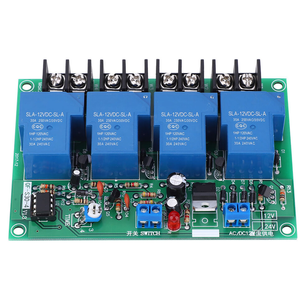 Power Time Sequence Board 4-Kanal einstellbares