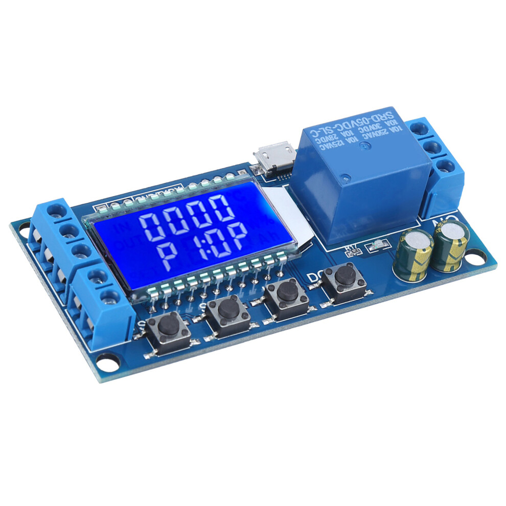 Cycle Trigger Delay Timer With Optocoupler & Lcd 6-30V Xy Lj02 9491382635620