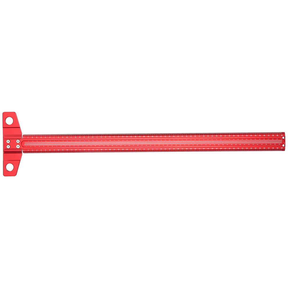 T-Quadrat-Lineal, Aluminiumlegierung, abnehmbar,