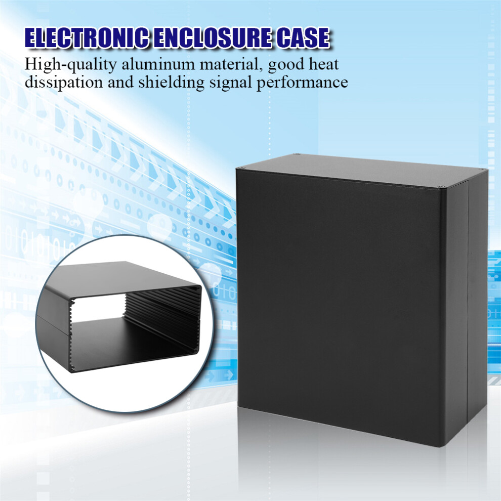 Aluminium-Projektbox, Mattschwarz, 7011774495841