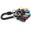 6Pcs Keychain Verlängerung Bar Hex Schaft 10