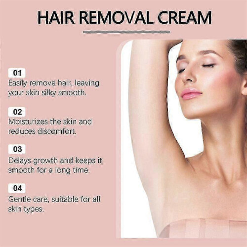 Hair depilation cream gently cleanses without irritation 2