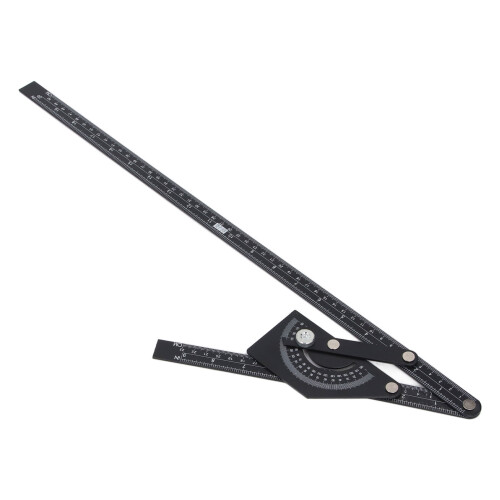 Bevel Winkelmesser Universal 0-180 Grad Aluminium 2