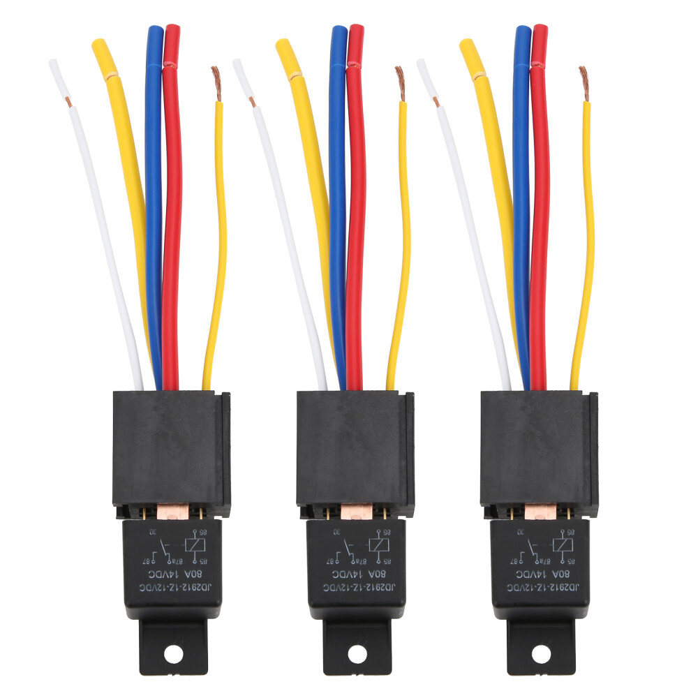3 stücke DC12V 80A LED Blink Relais Wasserdicht