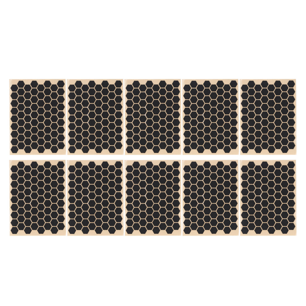 10 Stã¼Ck Hexagon Grip Aufkleber, Strukturiert, 7011774494929