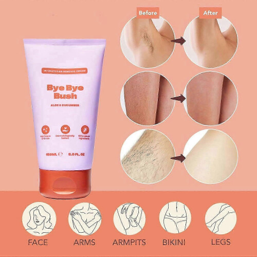 Hair depilation cream gently cleanses without irritation 1