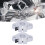 SHF12 2 pezzi Supporto in alluminio per albero da 12 mm 7
