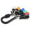 6Pcs Keychain Verlängerung Bar Hex Schaft 5