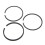 3Pcs Kolben Ring Kit Luft Kompressor Zylinder 4