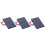 3Pcs Solar Panel Kleine Power Modul Bord + 30CM 8
