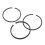 3Pcs Kolben Ring Kit Luft Kompressor Zylinder 9