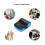 Thermischer Bluetooth-Drucker, Mini, kabellos, 12
