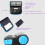 Thermischer Bluetooth-Drucker, Mini, kabellos, 13