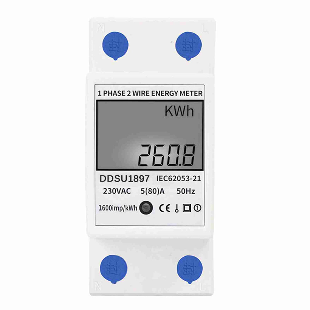 Digitaler Stromzã¤Hler, Einphasiger 7011774498002