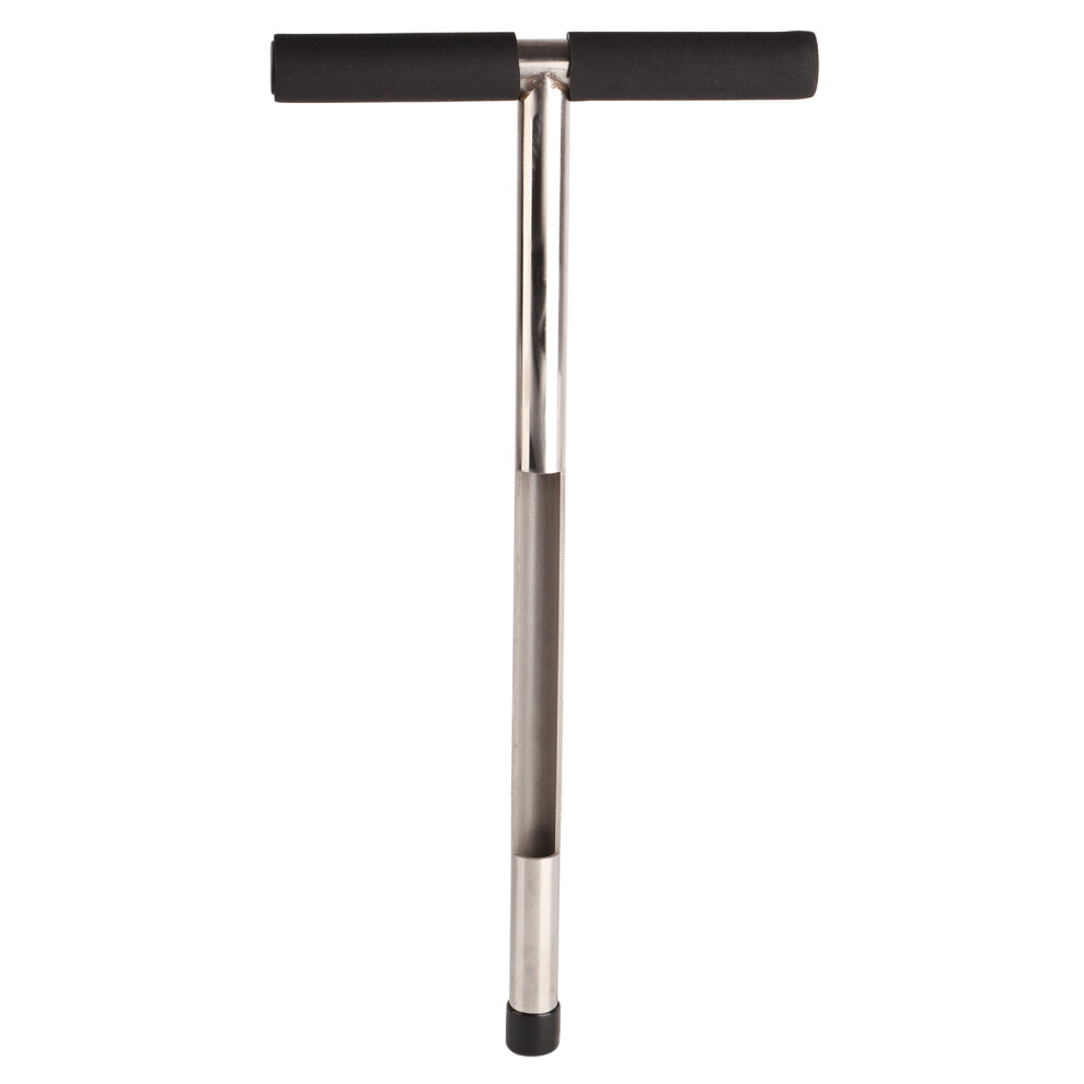 Soil Sampler Probe Stainless Steel Soil Sample Probe Rod T-Shaped Handle For Garden Lawn Agriculture Corrosion Resistant Easy Operation 9423501833037
