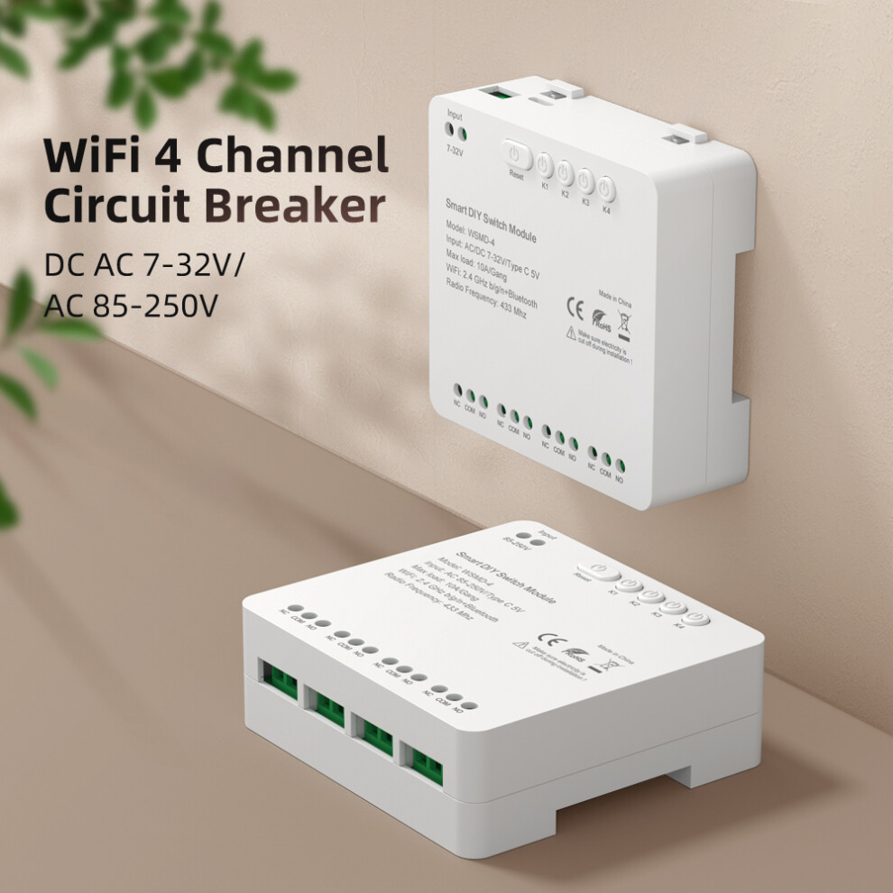 Tuya WiFi Intelligentes Schaltermodul, kompakte