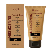 (1Pc) Grass-Fed Beef Tallow Sunscreen SPF50+ Sunblock Natural Mineral Sunscreen for Face & Body