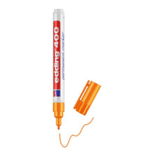 (Orange) Permanent Marker 1.00mm Fine Bullet Tip Quick-Drying & Smudge-Proof for All Surfaces Plastic Wood Metal Glass