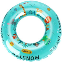 Kids Swim Ring for Ages 3-6 Years, Inflatable Swimming Ring with Dinosaur Design, 62cm Safe Pool Float, Summer Beach & Pool Toy for Boys Girls
