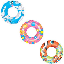 Bestway Inflatable Swim Ring for Kids, 76cm Diameter, Pool Float for Swimming Pool, Sea & Beach, Summer Water Fun Toy